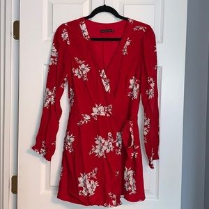 Adorable Long Sleeve Romper Dress!